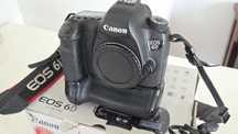 Canon 6d body + grip Newell