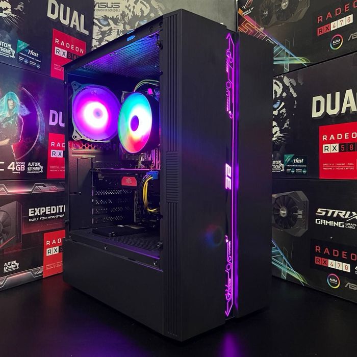 Игровой компьютер | i7 7700 | RedDevil rx 580 8gb | 24gb | SSD 512gb