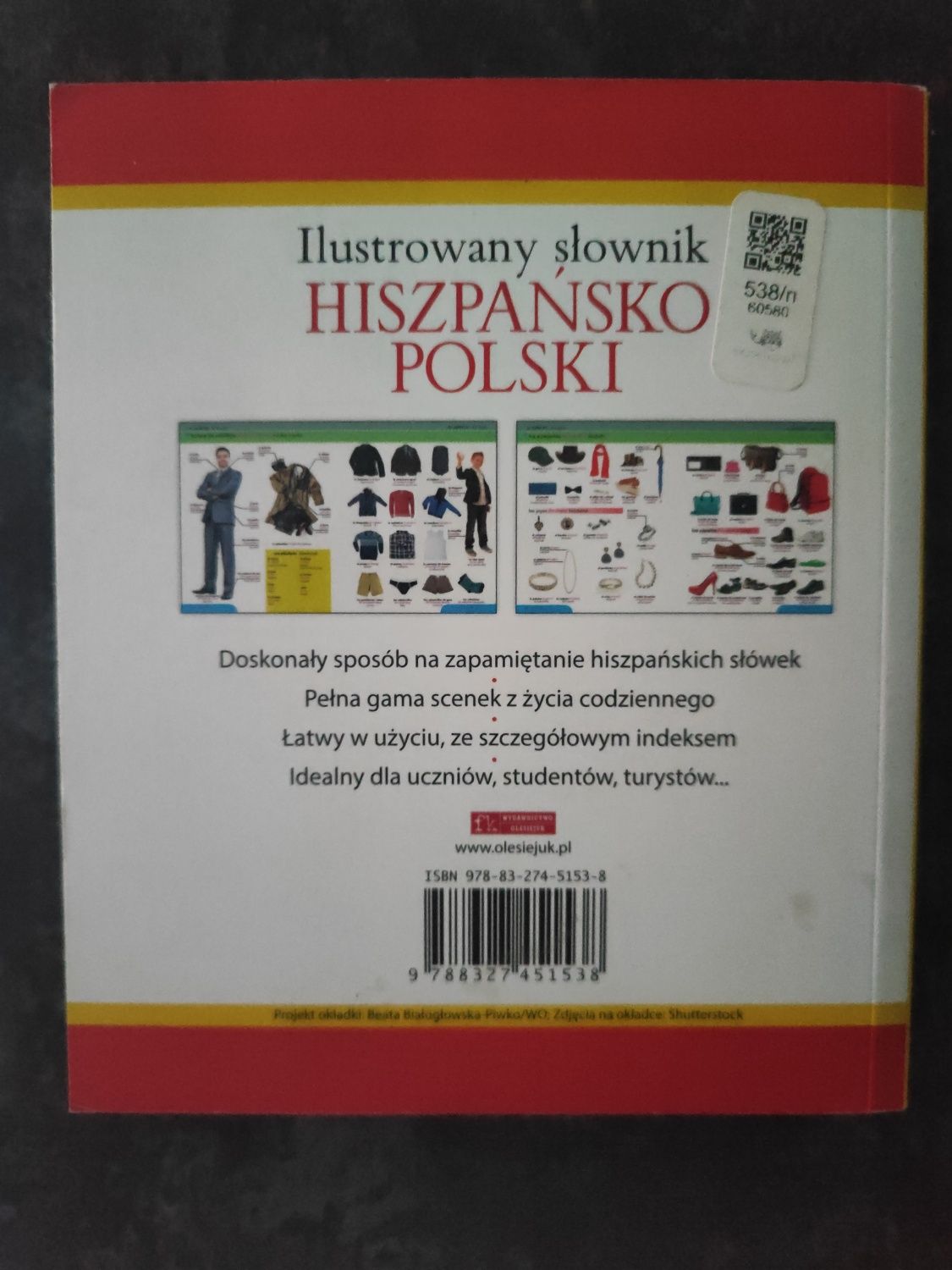 Hiszpański słownik ilustrowany