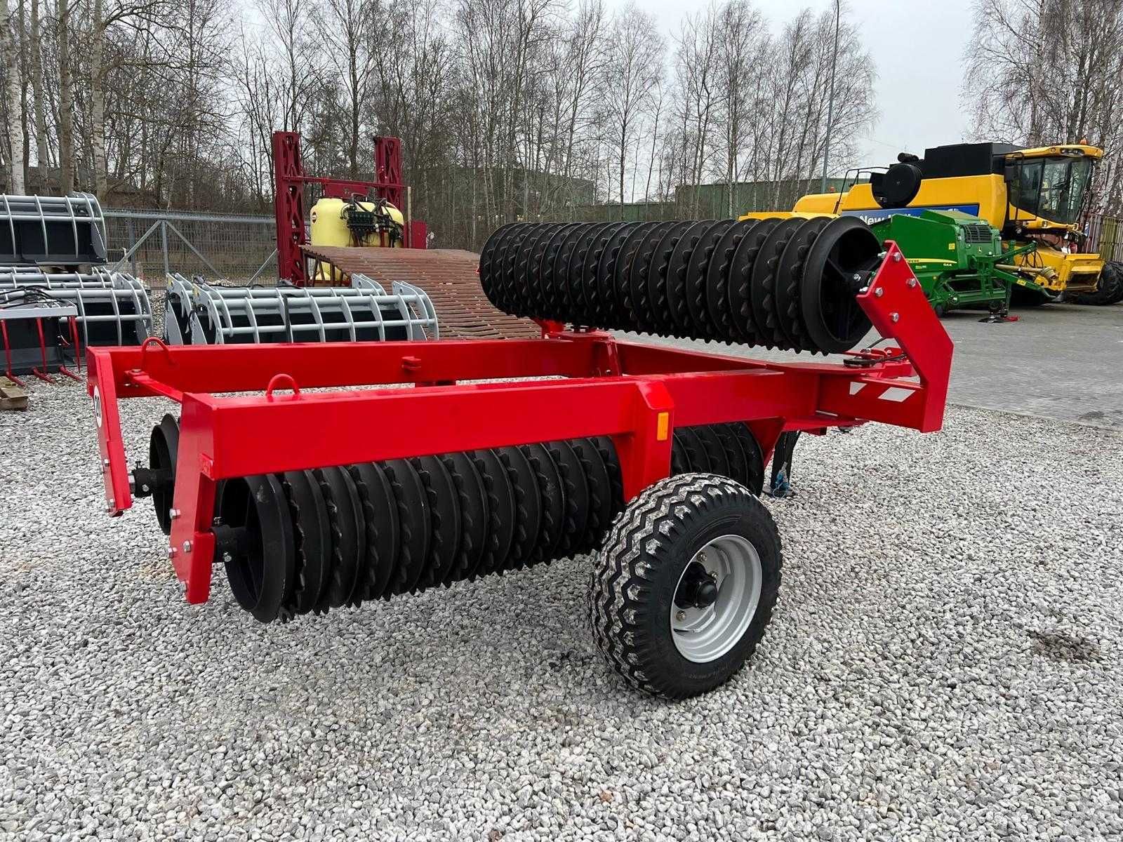 Wał posiewny uprawowy wały Cambridge GROMIX 6.2m Agro Factory