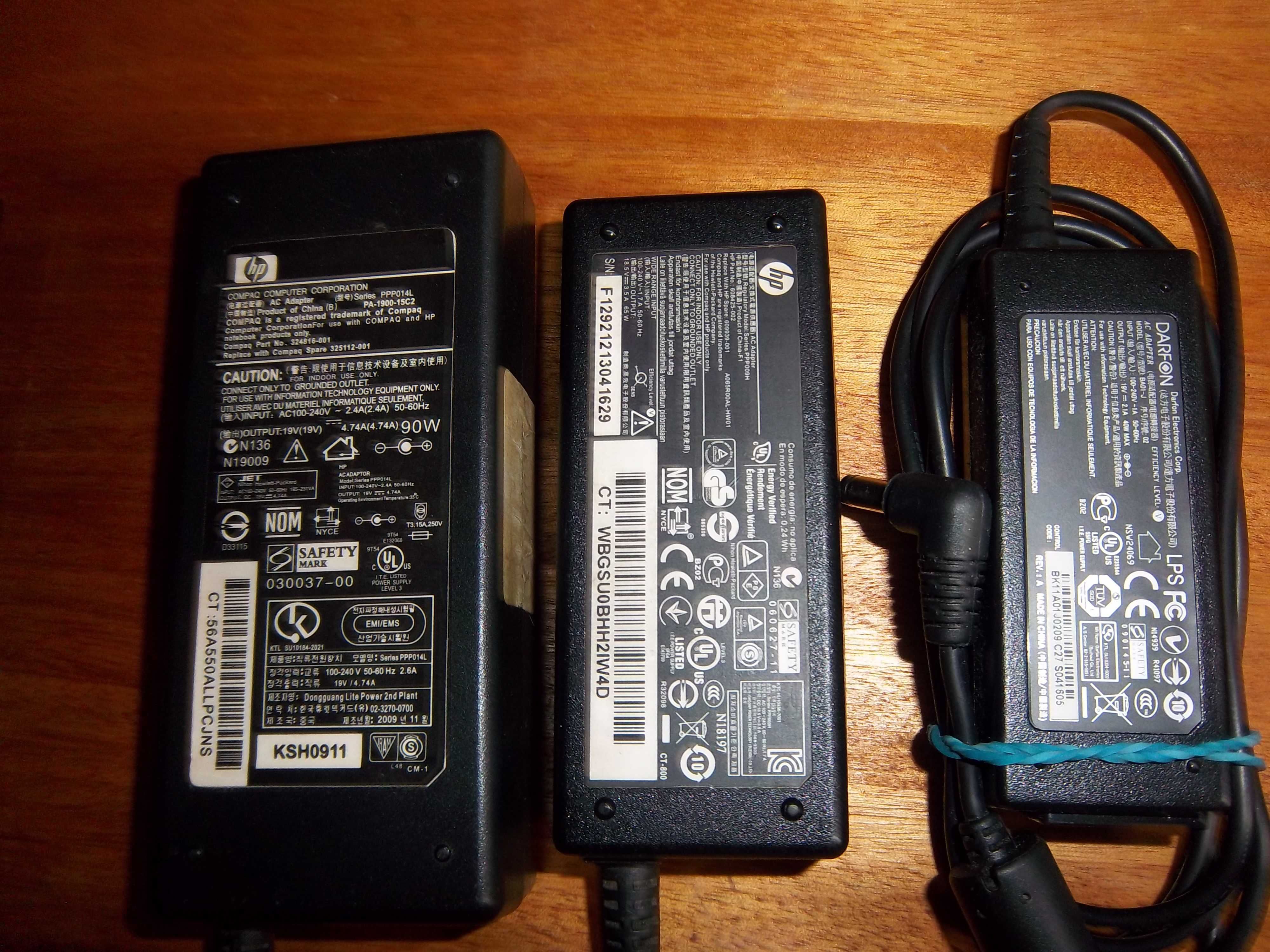 Блок питания НР 90W, 65W,  45W 19V