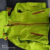 Kurtka zimowa narciarska Outhtorn XS neon pro 3000