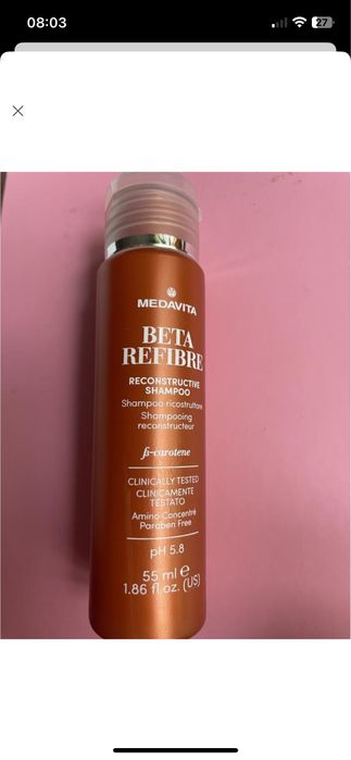 Medavita beta refibre recontructive shampoo