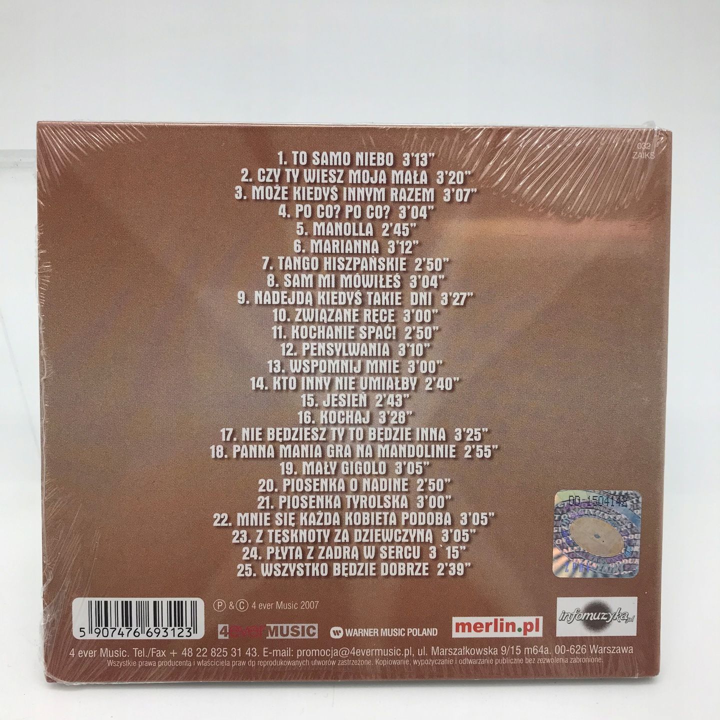 cd - marian hemar - klasyk piosenki lat 30-tych...