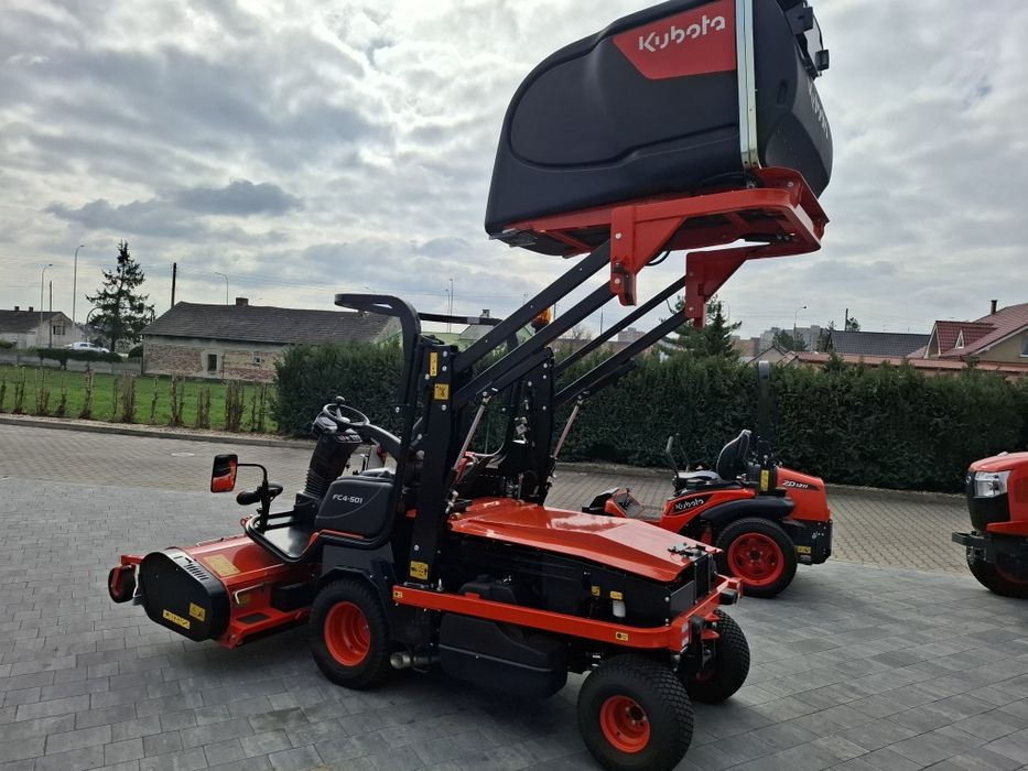 DEMO Kosiarka Kubota FC4-501, 50KM bijakowa 4w1 z koszem 1300L HD