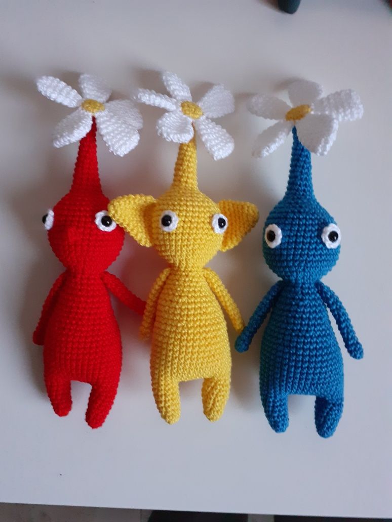 Pikmin 4 em crochet