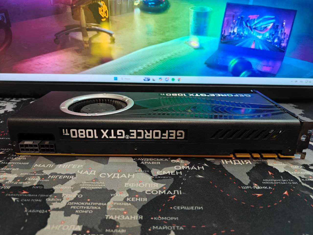 Видеокарта Nvidia GTX 1080 ti 11gb