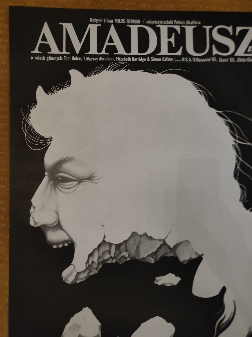 Plakat kinowy Amadeusz Erol oryginał