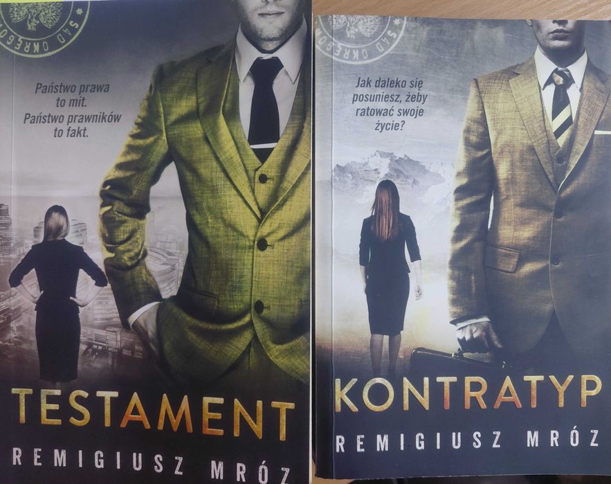 Remigiusz Mróz Testament i Kontratyp
