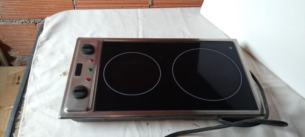 Fogão de 2 bocas vitroceramica