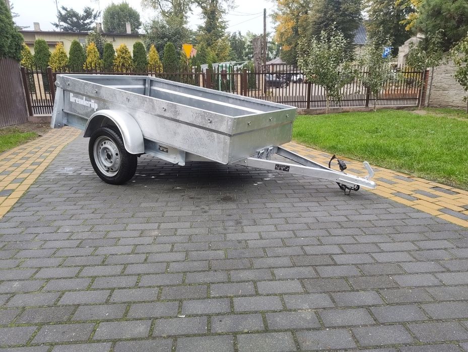 Przyczepka samochodowa brenderup z wywrotem