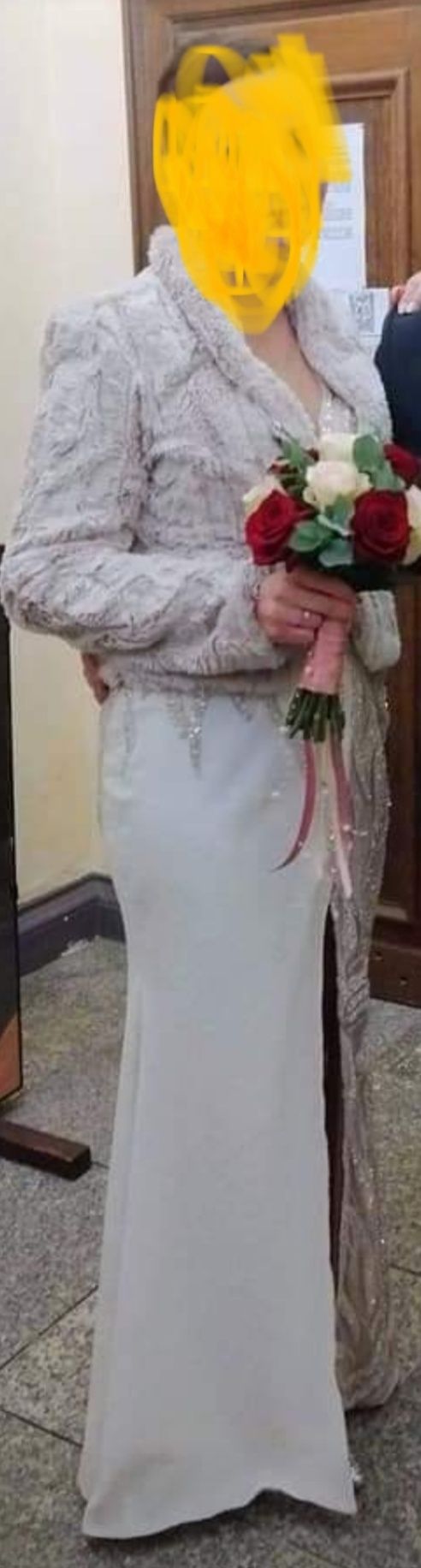 Sprzedam bolerko ślubne ecru