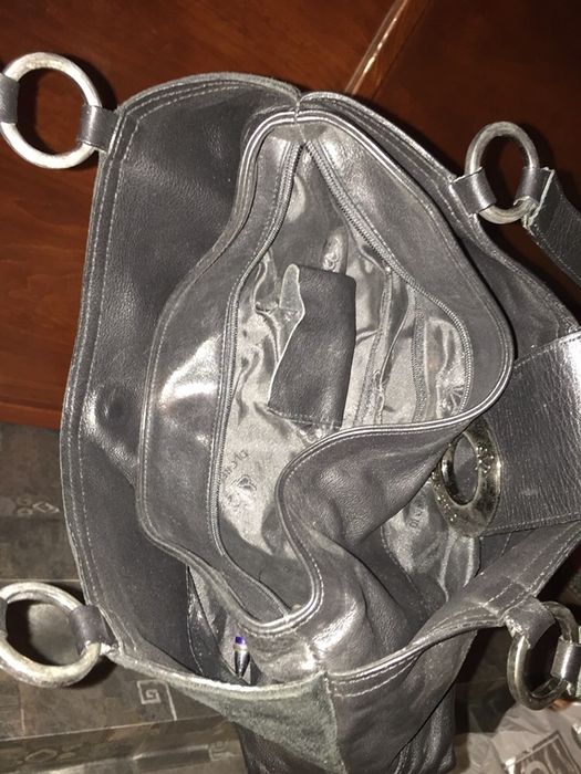 Сумка / клатч натуральная замша