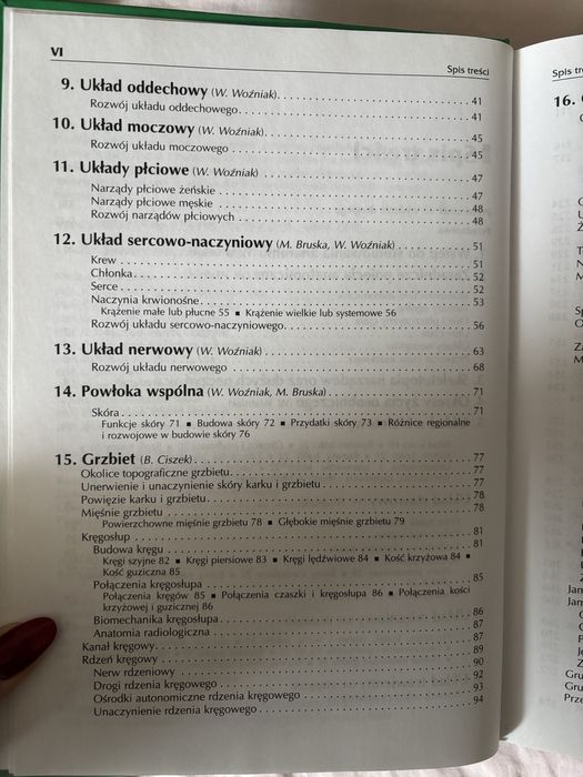 Anatomia człowieka podręcznik dla studentów i lekarzy Witold Woźniak