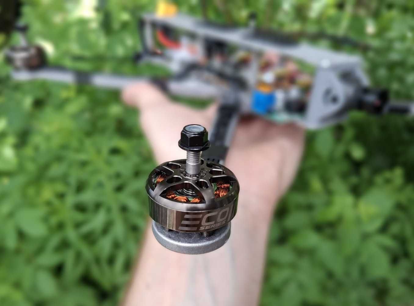 FPV 7 дрон фпв EMAX ECOII 1300kv spedix f405 60А новий elrs 915Mgz