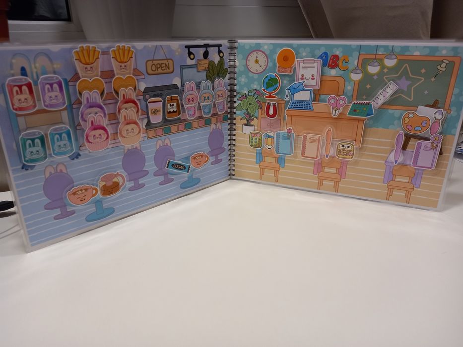 Лабубу альбом на липучках