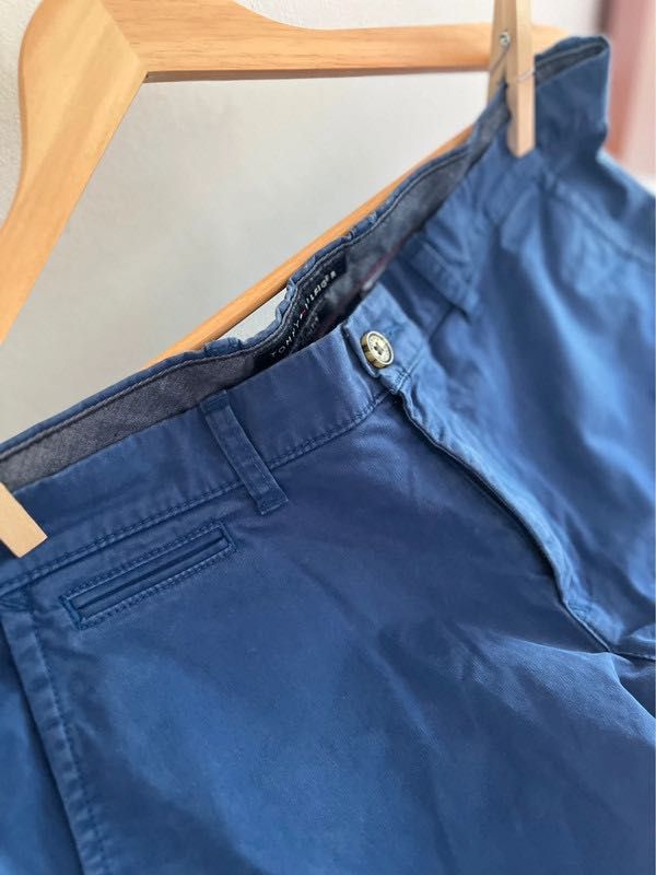 Calças Chino Tommy Hilfiger – Tamanho 34 (≈ 44 EU) – Azul