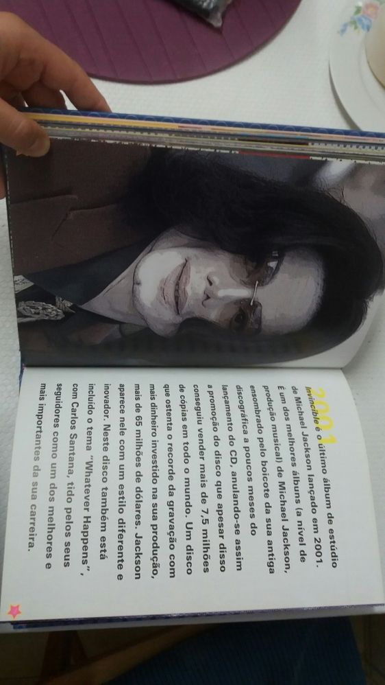 Livro Michael Jackson- Tributo ao Rei da Pop