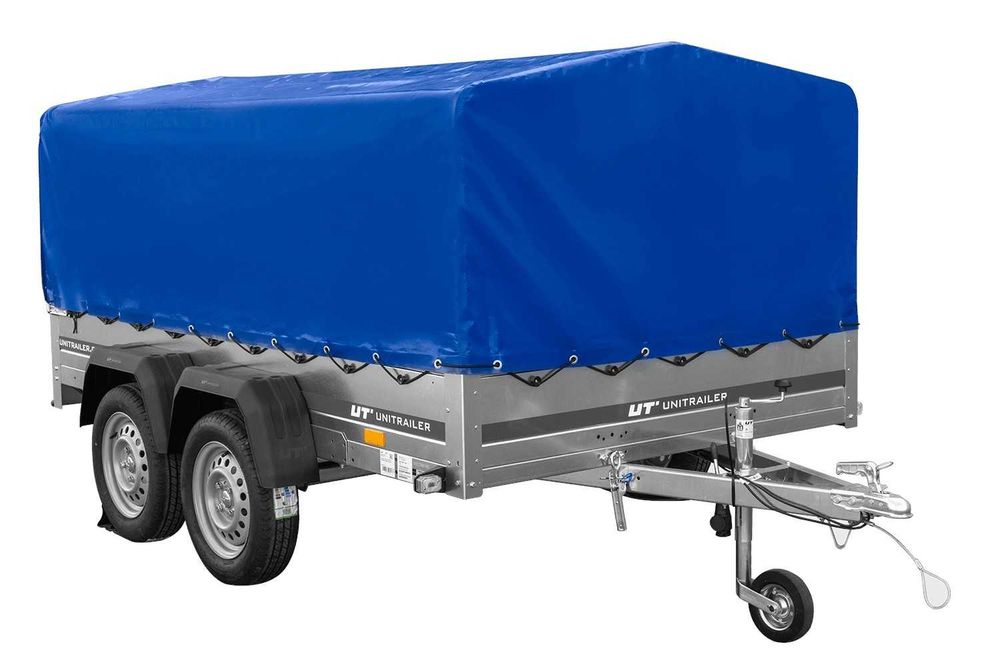 Przyczepka samochodowa GARDEN 265/2 KIPP 264x150 stelaż H800 pokrowiec