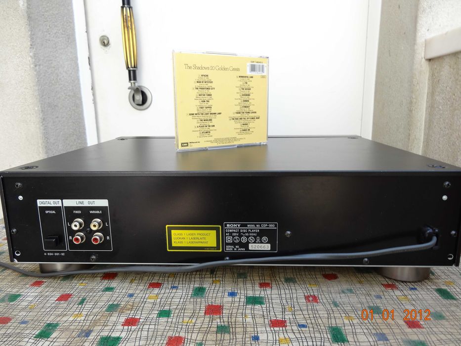 Sony CDP-990 Aúdio Hi-Fi