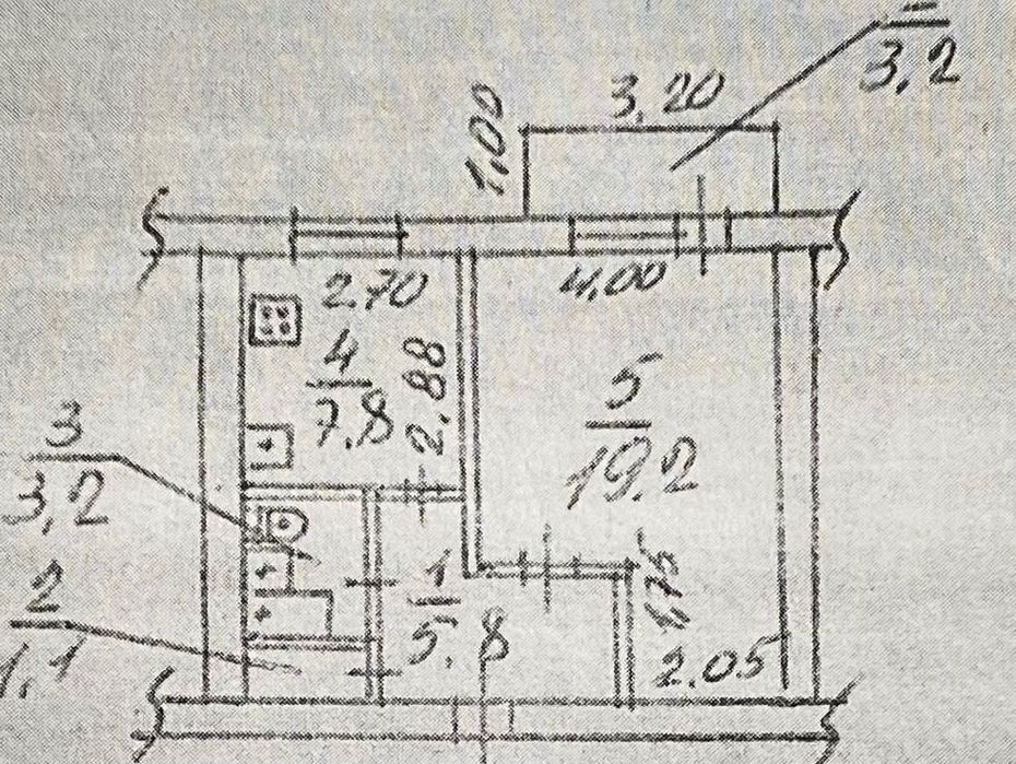 Без комиссии!!!Продажа крупногабаритной 1кк в Центре (Глеба Бабича) С2