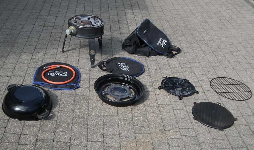 Grill gazowy wyprawowy camping 4w1 Cadac Safari Chef
