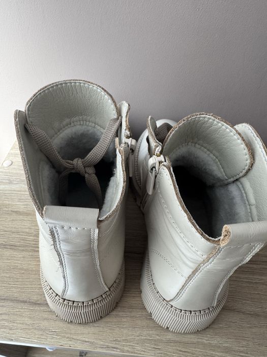 Зимние кожаные ботинки 36 размер