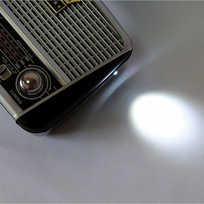Портативный радиоприёмник Golon RX-455S + Bluetooth солнечная панель