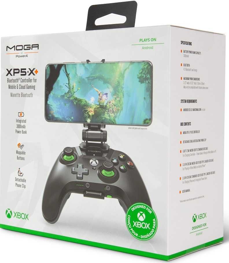 PowerA MOGA XP5-X PLUS Pad bluetooth z uchwytem na Xbox Android Win10