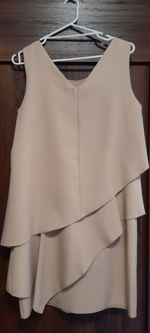 Sukienka beżowa Ella Boutique r.42 NOWA!