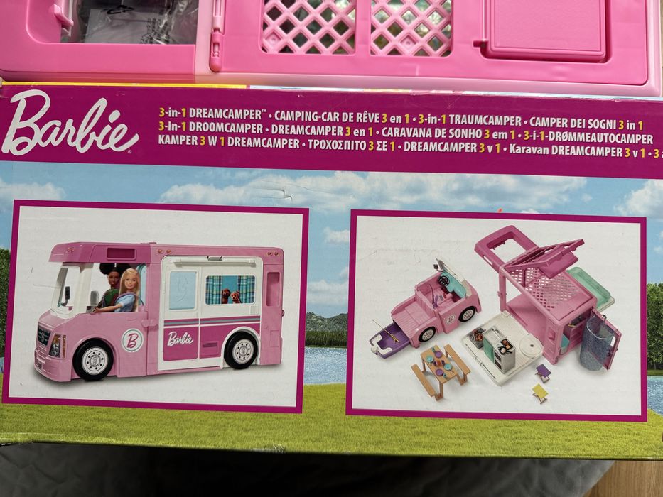 Kamper Barbie GHL93 camper różowy