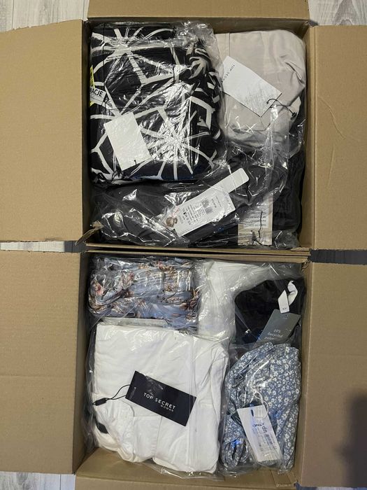 BOX 30 sztuk odzieży z metkami ze zwrotów konsumenckich | Hurtownia