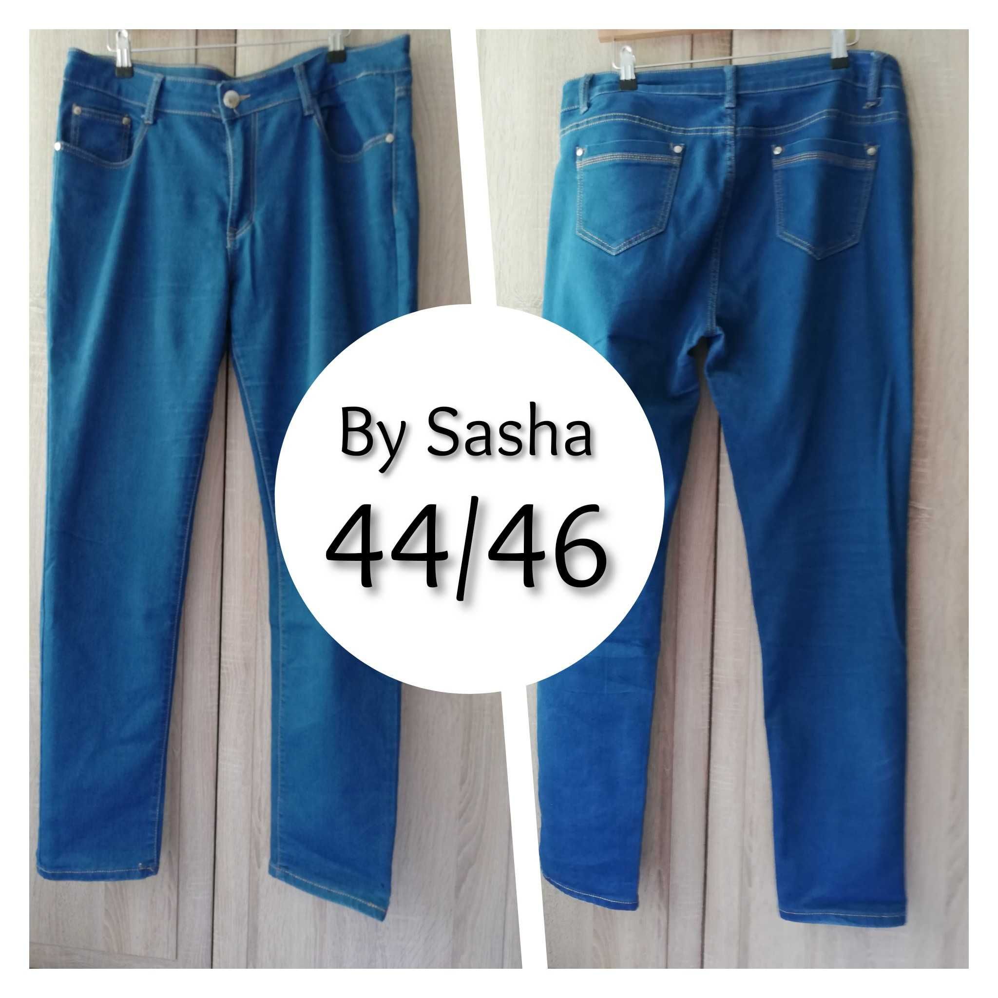 Spodnie jeansy damskie By Sasha 46 xxxl