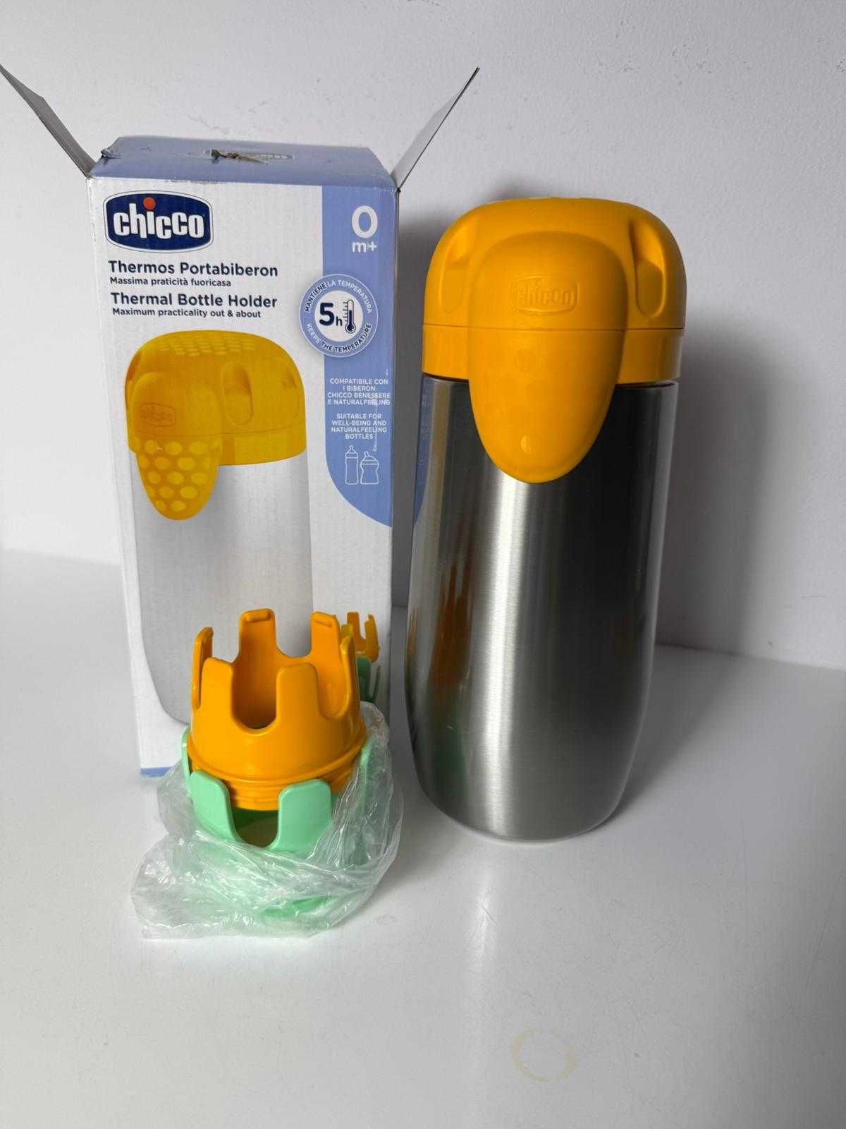 Termos obiadowy Chicco 0,25 l srebrny