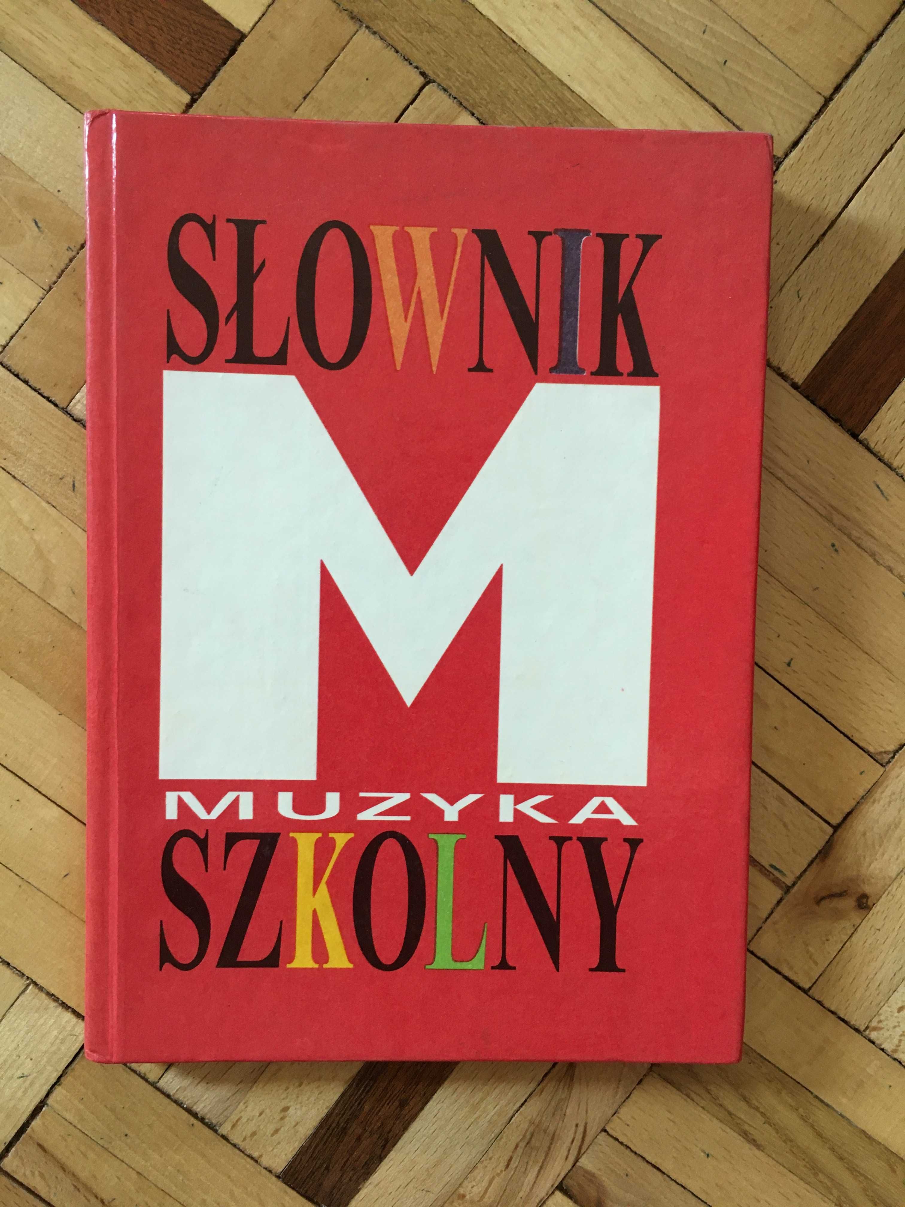 Muzyka - słownik szkolny Irena Poniatowska stan idealny