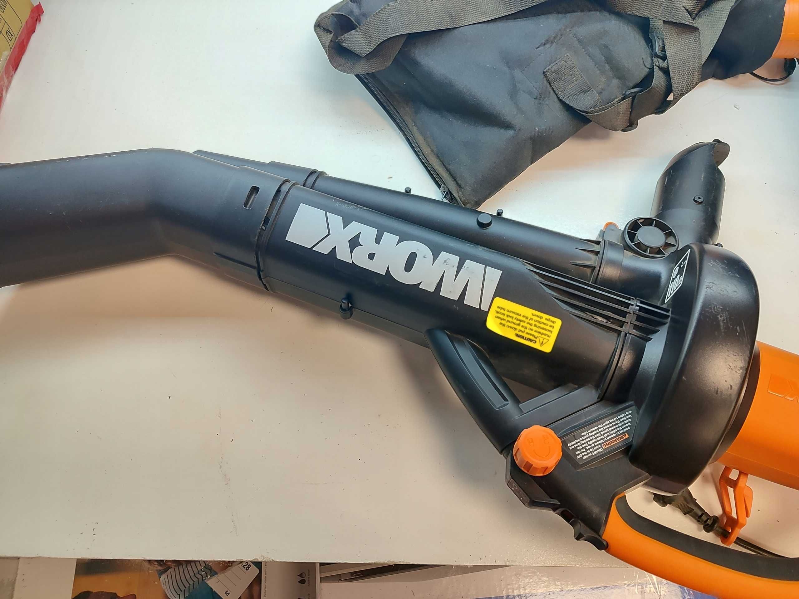 Dmuchawa elektryczne do liści i odkurzacz 3000 W WORX WG505E Trivac
