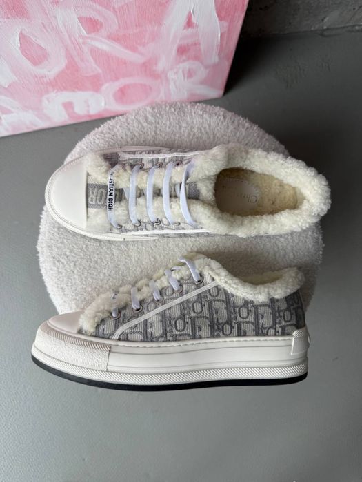 В НАЯВНОСТІ Кеди Dior winter теплі діор