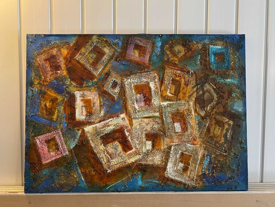 Картина абстракция, картина абстракція масло, картина на подарок