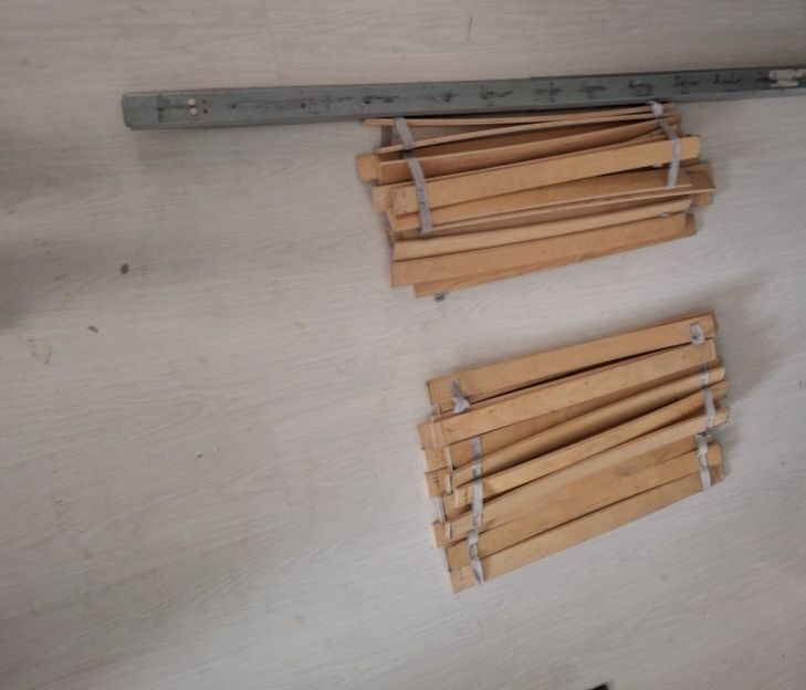 Belka galwanizowana do łóżka i 2 stelaże 70x200
