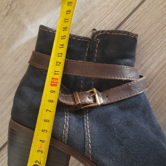 Ботинки, Полусапожки. Полуботинки натуральный нубук. 41р.