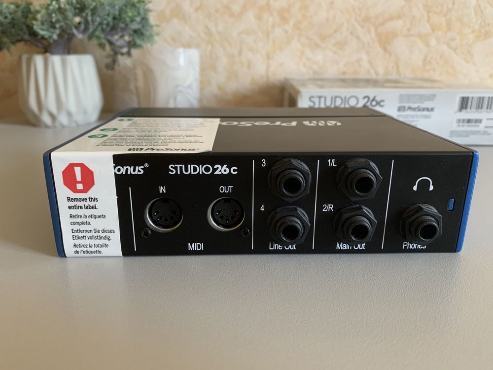 Звукова карта Presonus Studio 26c