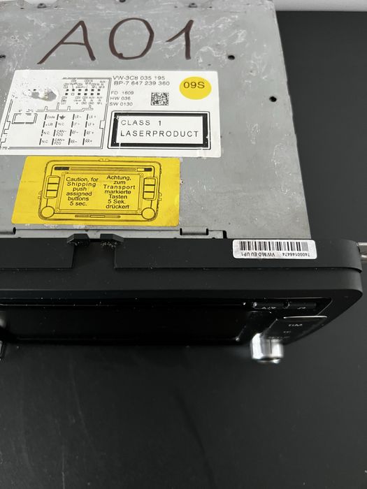 Radio CD Nawigacja RCD510 VW Passat B6 B7 CC Bluetooth