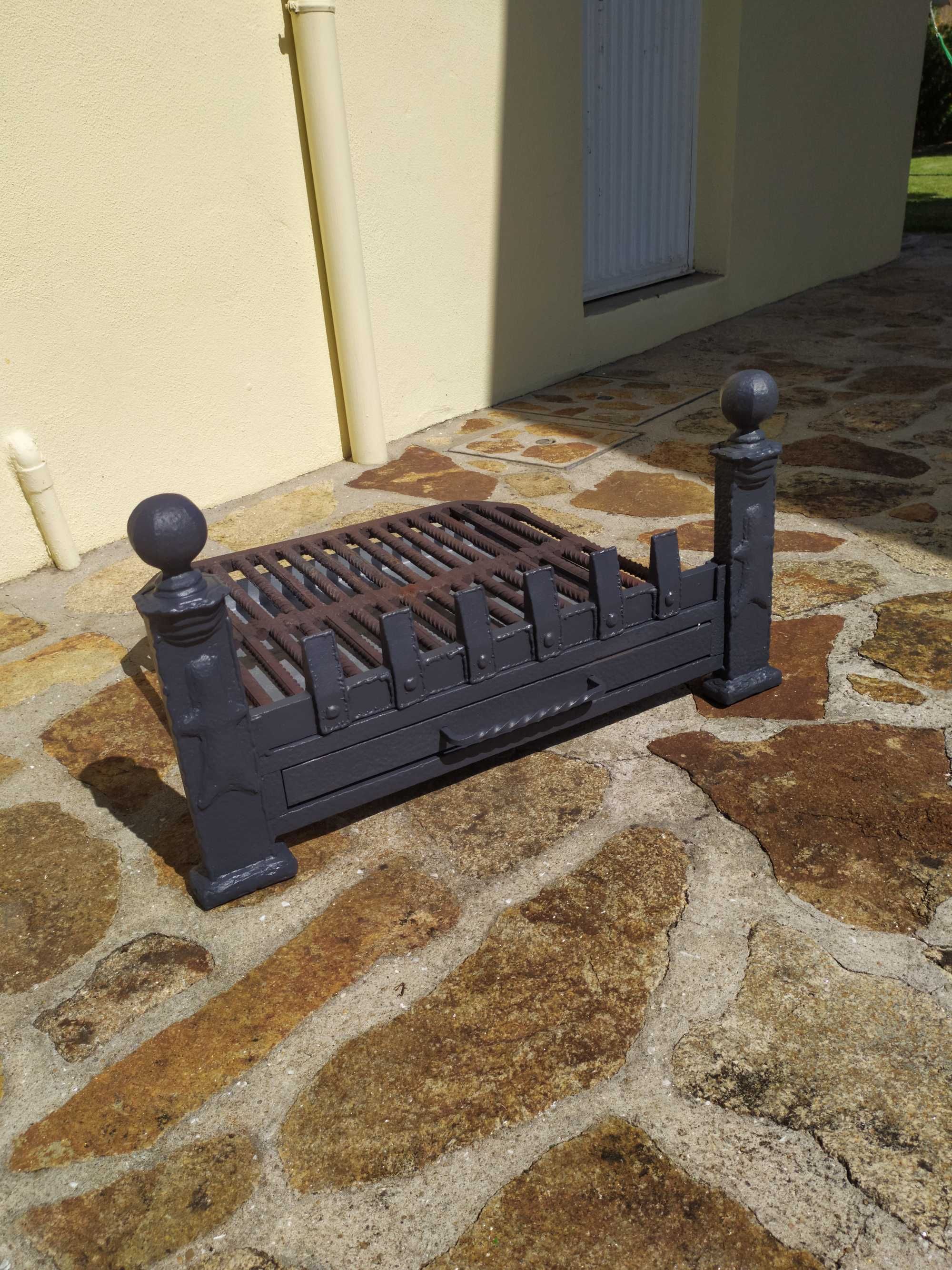 Trempe para lareira