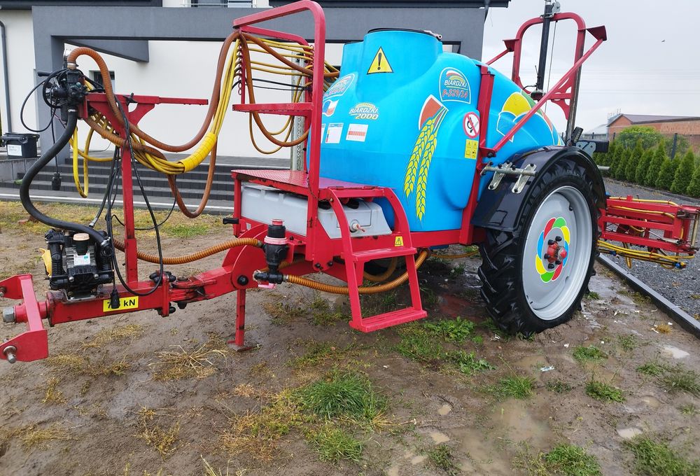 Opryskiwacz na kołach Biardzki 2200L pilmet krukowiak bury sipma