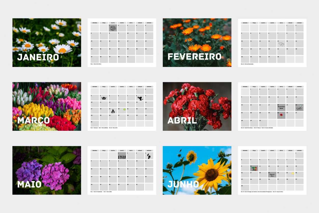 Calendário 2025 (Portugal) --> Ficheiro PDF
