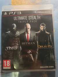 Thief + Hitman Absolution + Deus Ex HR PS3