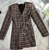 Таидовое пальто-платье Zara