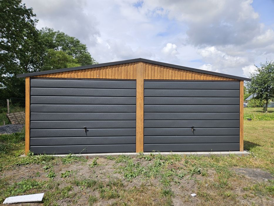 6x5 MAZ Garaze Blaszane Garaż Blaszany Blaszak Blaszaki Schowek