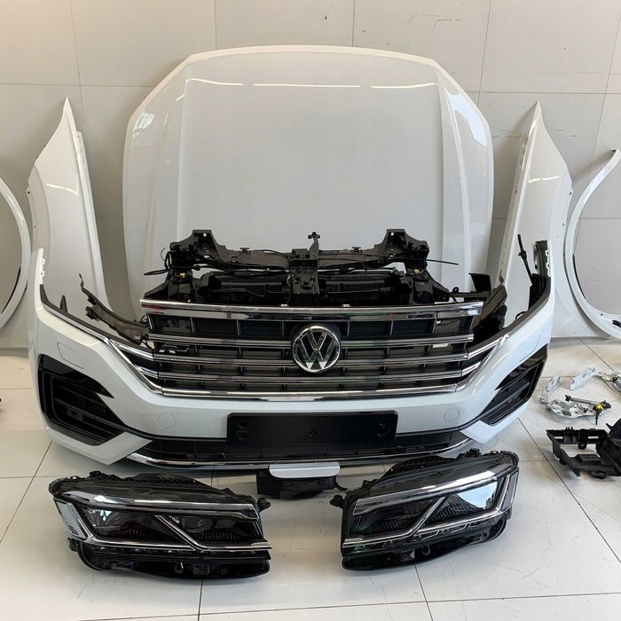 Бампер Touareg Таурег, розборка, перед зад, голий комплектний