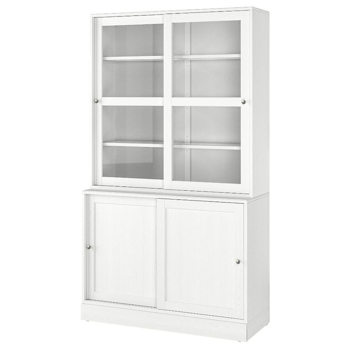 Vitrine IKEA (Havsta) com portas deslizantes
Comb arr c/prts vdr desli